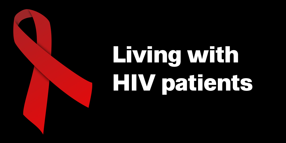 living with HIV patients