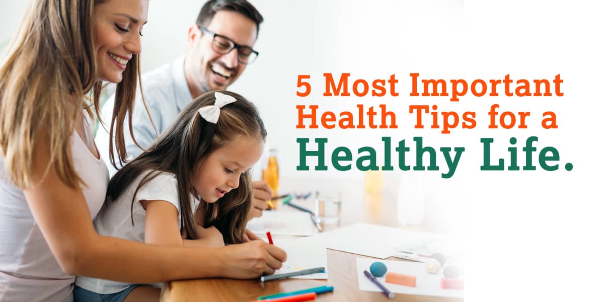 5 health habits