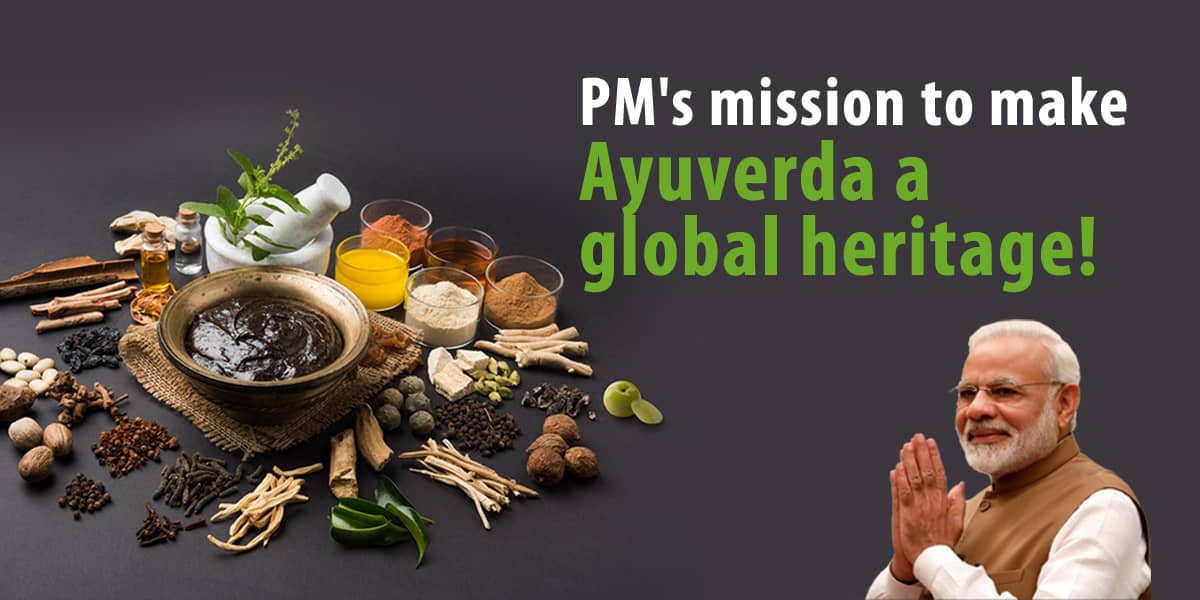 NARENDRA MODI'S CONTRIBUTION TO AYURVEDA