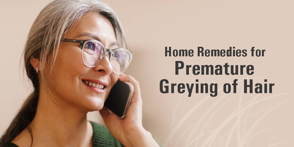 premature greying of hair