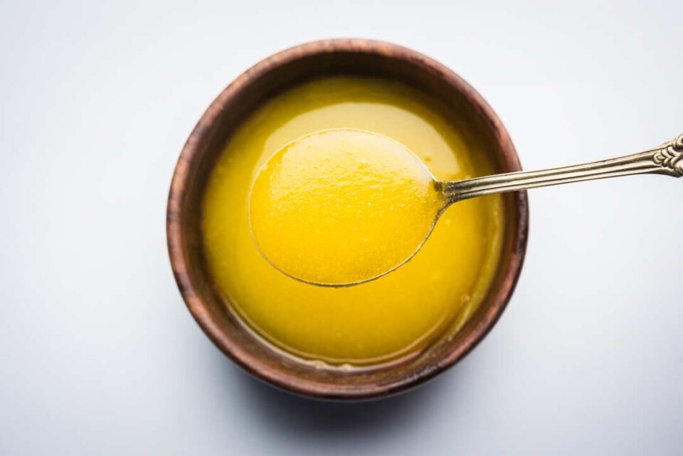 how to eat ghee for constipation relief