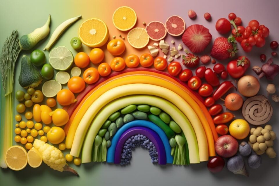 how to eat the rainbow fruits and vegetables