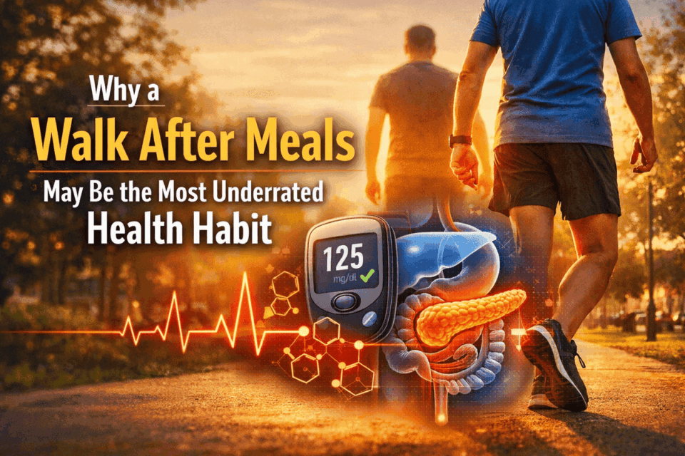 walk after meals benefits