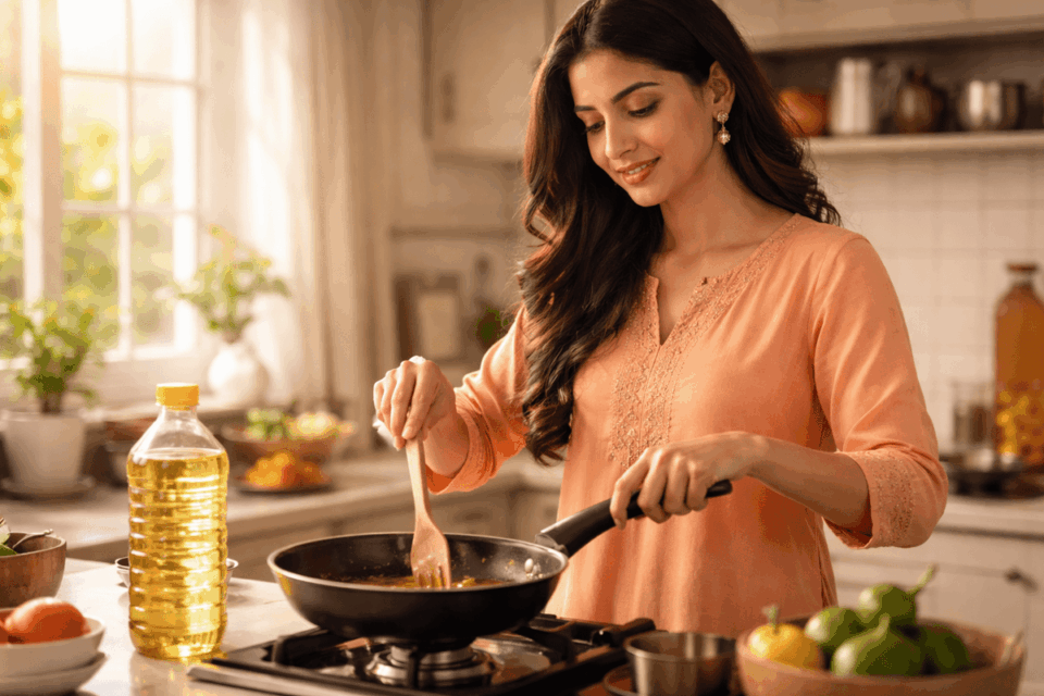 mineral oil in cooking oil