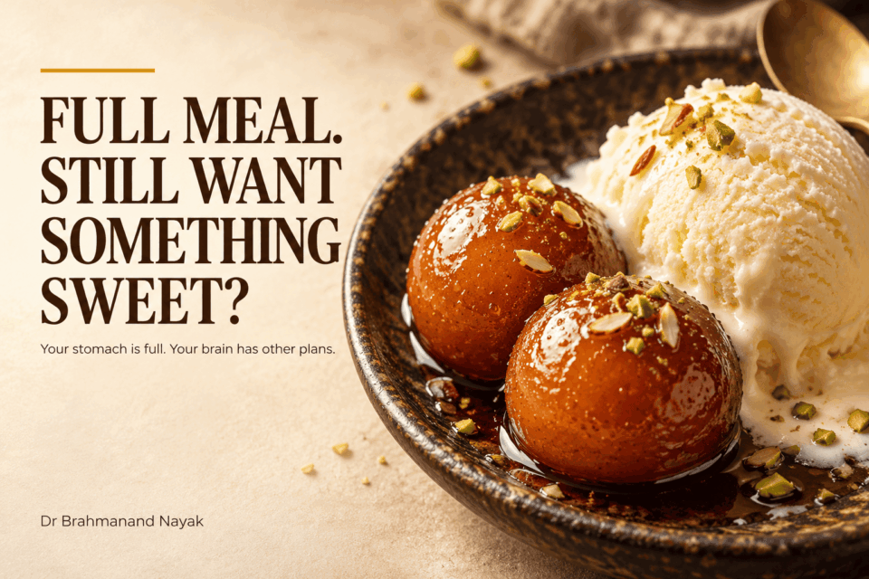 craving sweets after a meal
